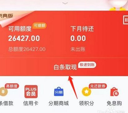 白条取现：当天能到账？多久到账？